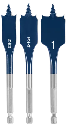 Bosch DAREDEVIL 3PC STUBBY SPADE SET DSBS5003