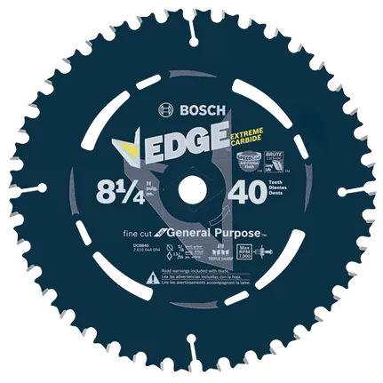 Bosch 8 1/4" X 40T FINISHING CSB CD DCB840