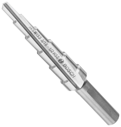 Bosch 3/16" - 1/2" HSS STEP DRILL SDC6