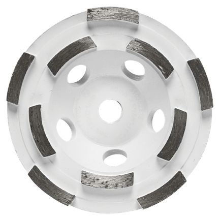 Bosch 4.5" DOUBLE ROW DIA CUP WHL 5/8"-11 DC4510HD