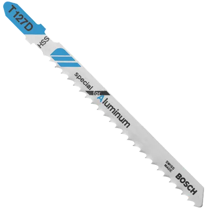 Bosch 4", 8TPI, HSS T-SHANK JIGSAW BLADE  (100 PK) T127D100