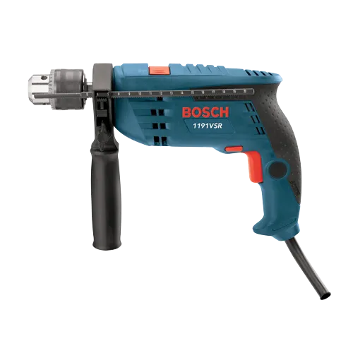 Bosch 1/2" Hammer Drill w/ Case (7.0 Amp) 1191VSRK
