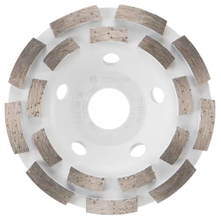 Bosch 4.5" DOUBLE ROW 18 SEGMENT DIAMOND CUP WHEEL DC4518