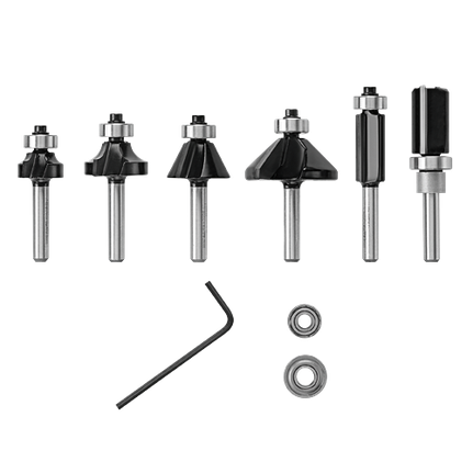 Bosch 6PC TRIM AND EDGE ROUTER BIT SET RBS006TES
