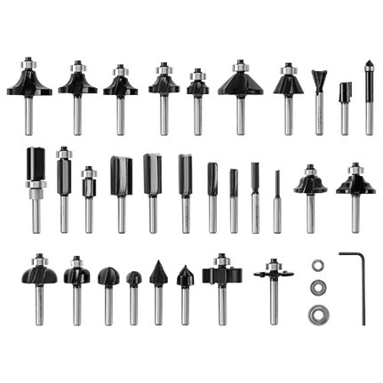Bosch 30PC MIXED ROUTER BIT SET RBS030MBS