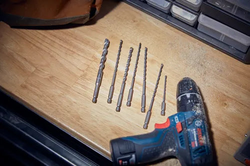 Bosch 1/4 5PK HEX SHANK HAMMER DRILL MASONRY BITS LBHX0045