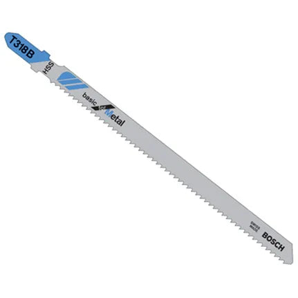 Bosch 5-1/4", 14TPI, HSS T-SHANK JIGSAW BLADE (100 PK) T318B100
