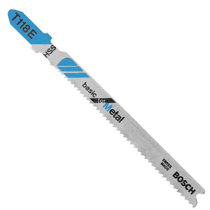 Bosch 3", 18TPI, BI-METAL T-SHANK JIGSAW BLADE  (100 PK) T118EF100