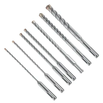 Bosch BULLDOG TOUGH SDS-PLUS® 4 CT 7pc Set HC4CK007