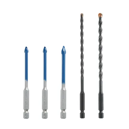 Bosch 5pc Combo Porcelain Tile & Multi-Material Bit Set PTBXMC05