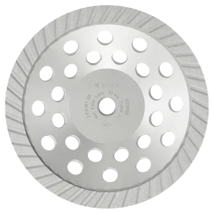 Bosch 7" STANDARD TURBO DIAMOND CUP WHL 5/8" - 11 SPIN ON ARBOR DTS0701