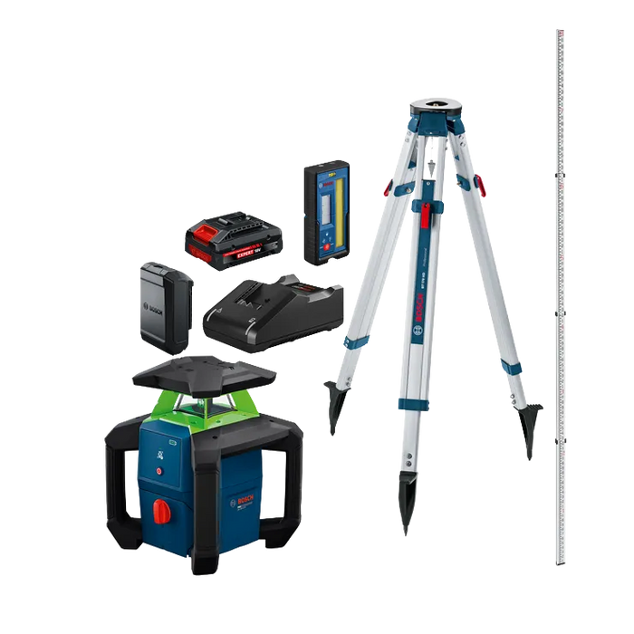 Bosch Rotary Laser Full Kit with Hardcase GRL18V-31K