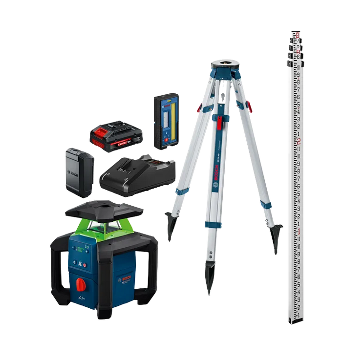 Bosch Rotary Laser Full Kit with Hardcase GRL18V-34K