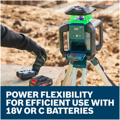 Bosch Rotary Laser Full Kit with Hardcase GRL18V-31K