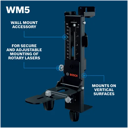 Bosch Wall Mount Accessory for Rotary Laser WM5