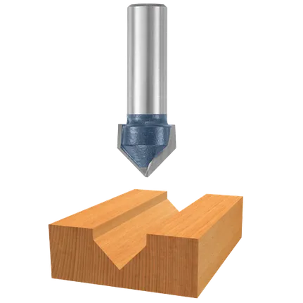Bosch V-GROOVE 3/4" CUT, 1/2" SHK., C.T. (SUPER) 84306M