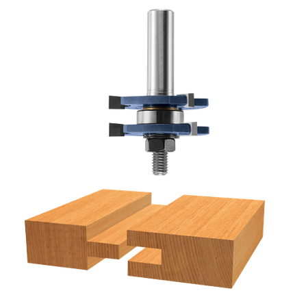 Bosch TONGUE & GROOVE BIT, 3-WING, WITH BEARING 84623M
