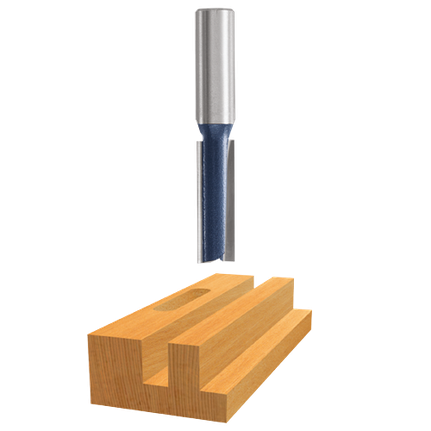 Bosch STRAIGHT BIT 5/16",   1/4" SHK., 2 FLT., C.T. 85224M