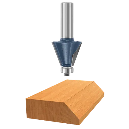 Bosch CHAMFER BIT 22.5°, 1/2" SHK. W/B.B., C.T. (SUPER) 85299M