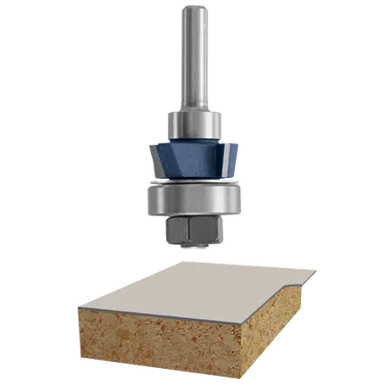 Bosch LAMINATE TRIMMER ASSEMBLY, 1/4" SHK., 4 FLT. 85415M