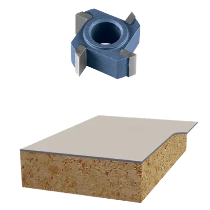Bosch FLUSH CUTTER, 4 FLT. 85417M