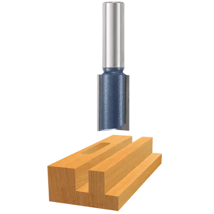 Bosch STRAIGHT BIT 5/8",   1/2" SHK., 2 FLT., C.T. (SUPER) 85454M