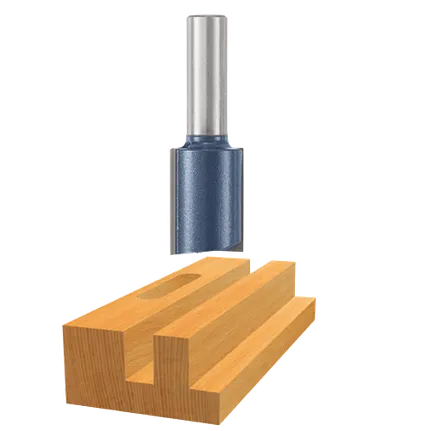 Bosch STRAIGHT BIT 7/8",   1/2" SHK., 2 FLT., C.T. (SUPER) 85458M