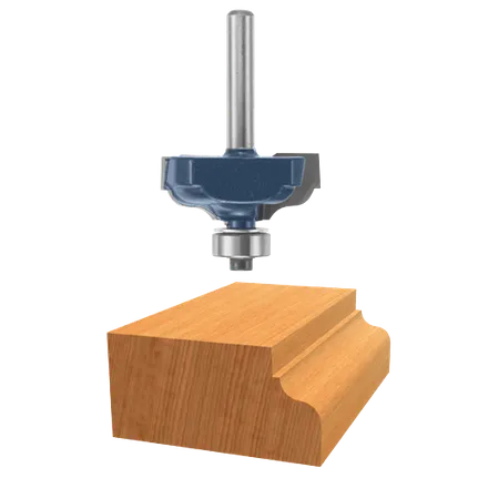 Bosch OGEE BIT 1-3/8" W/FILLET, 1/4" SHK. W/B.B., C.T. (SUPER) 85584M