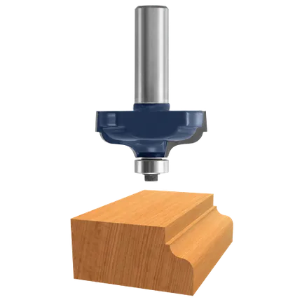 Bosch OGEE BIT 1-5/8" W/FILLET, 1/2" SHK. W/B.B., C.T. (SUPER) 85586M