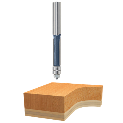 Bosch TEMPLET/TRIMMING BIT, 1/2" SHK., 3 FLT. (SUPER) 85602M