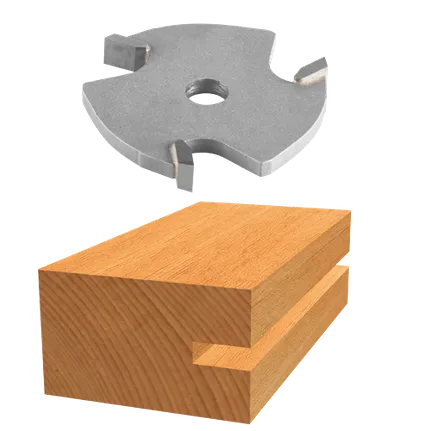 Bosch 3/16" KERF, 3 WING SLOTTING CUTTER C.T. (SUPER) 85609M