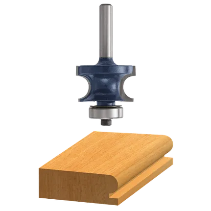 Bosch EDGE BEADING BIT 1/4" RAD.,   1/4" SHK., C.T. (SUPER) 85668M