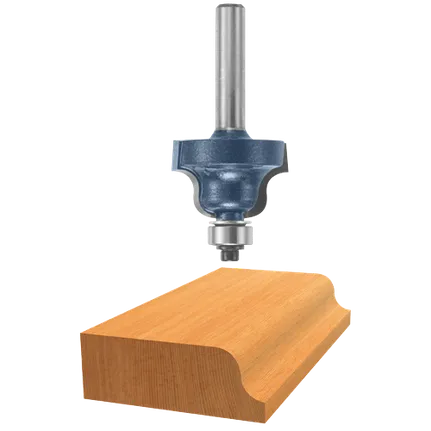Bosch ROMAN OGEE BIT 5/32" RAD., 1/4" SHK. W/B.B., C.T. (SUPER) 85270M