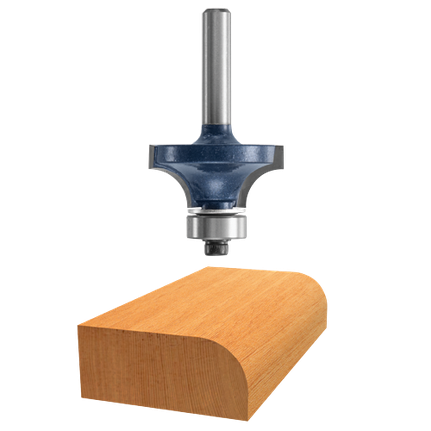 Bosch ROUNDOVER BIT 1/4" RAD.,  1/4" SHK. W/B.B., C.T. (SUPER) 85294M