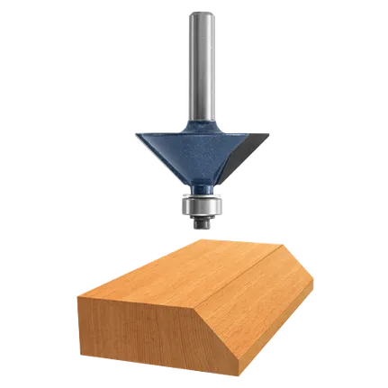 Bosch CHAMFER BIT 11/16", 1/4" SHK. W/B.B., C.T. (SUPER) 85298M