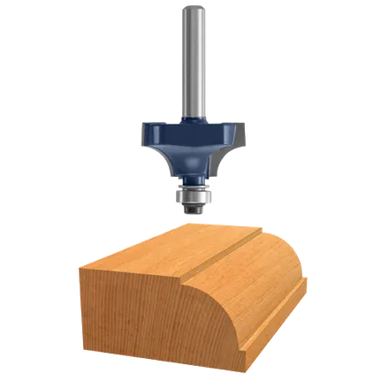 Bosch BEADING BIT 3/8" RAD.,   1/4" SHK. W/B.B., C.T. (SUPER) 85496M