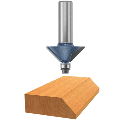 Bosch CHAMFER BIT 45°, 1/2" SHK. W/B.B., C.T.  (SUPER) 85597M