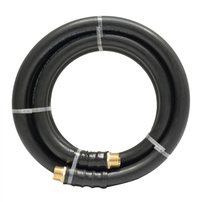 BluBird OilShield 3/4" X 14' Rubber Farm Fuel Transfer Hose with Static Wire, 2 Pack OSFH3414-2pk