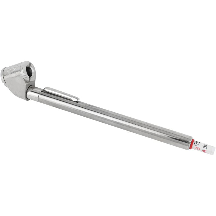 MT-RSR Angled Dual Foot Pencil Air Gauge - 20-120 PSI MIL-S-927