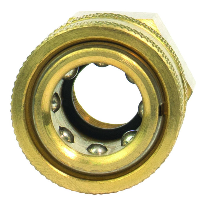 BluBird 1/4 In Quick-Disconnect Socket X 1/4 In FPT Pressure Washer Adapter PWA052