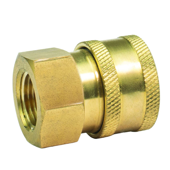 BluBird 1/4 In Quick-Disconnect Socket X 1/4 In FPT Pressure Washer Adapter PWA052