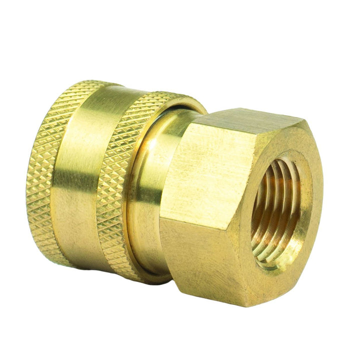 BluBird 1/4 In Quick-Disconnect Socket X 1/4 In FPT Pressure Washer Adapter PWA052
