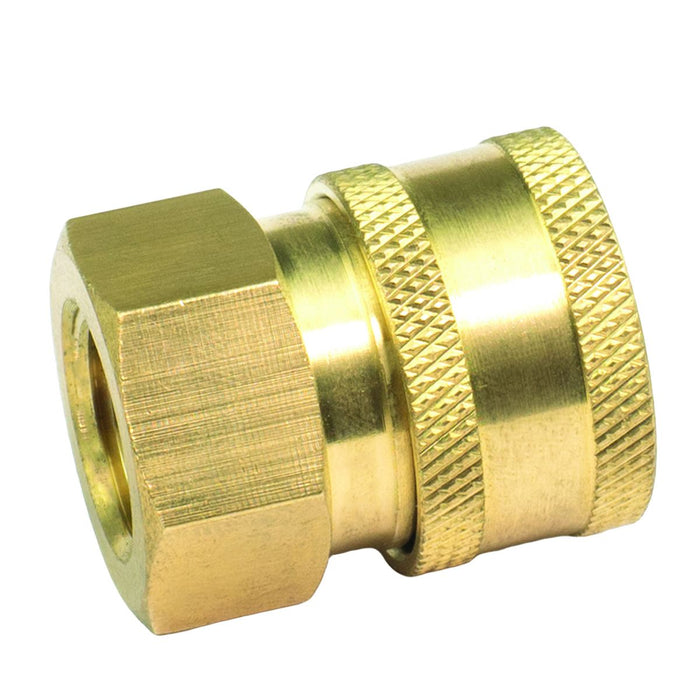 BluBird 1/4 In Quick-Disconnect Socket X 1/4 In FPT Pressure Washer Adapter PWA052