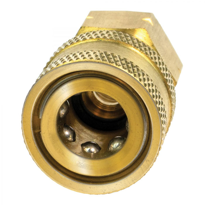 BluBird 3/8 In Quick-Disconnect Socket X 3/8 In FPT Pressure Washer Adapter PWA055