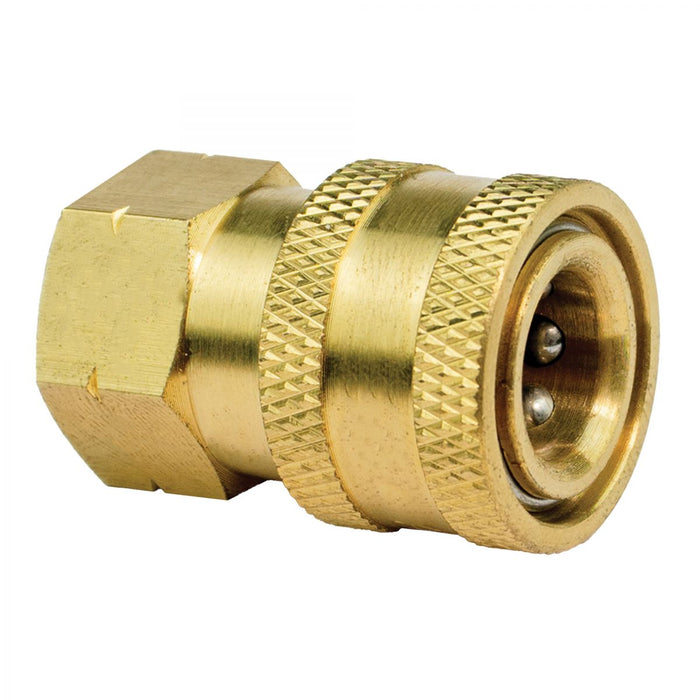 BluBird 3/8 In Quick-Disconnect Socket X 3/8 In FPT Pressure Washer Adapter PWA055