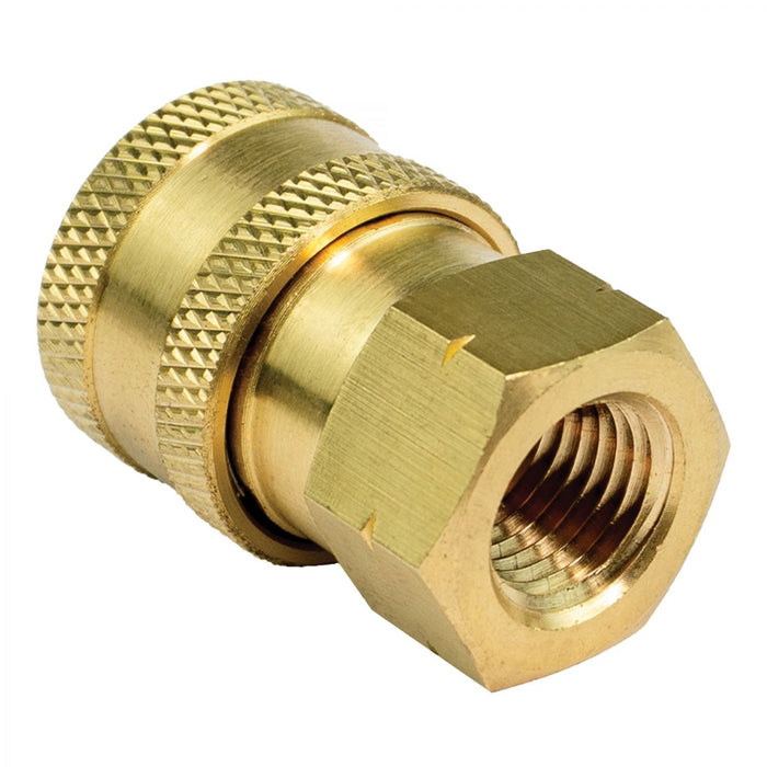 BluBird 3/8 In Quick-Disconnect Socket X 3/8 In FPT Pressure Washer Adapter PWA055