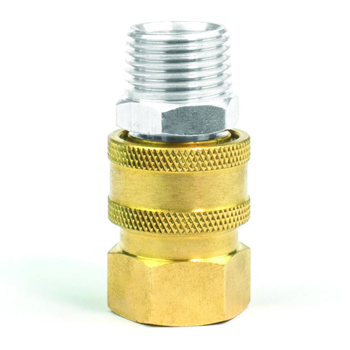 BluBird 3/8" Quick Disconnect Male Plug X 3/8" Female Pipe Thread Pressure Washer Adapter PWA062
