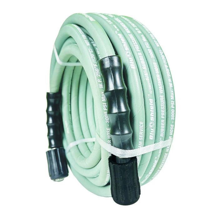 BluBird Blu Shield Rubber Pressure Washer Hose Assembly 1/4" x 25' w/ M22 Non Marking PW1425-NM