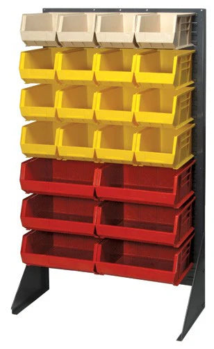 MT-RSR Louvered Rack for Bins - 36" x 66" - No Bins Included QS-QSS3666H
