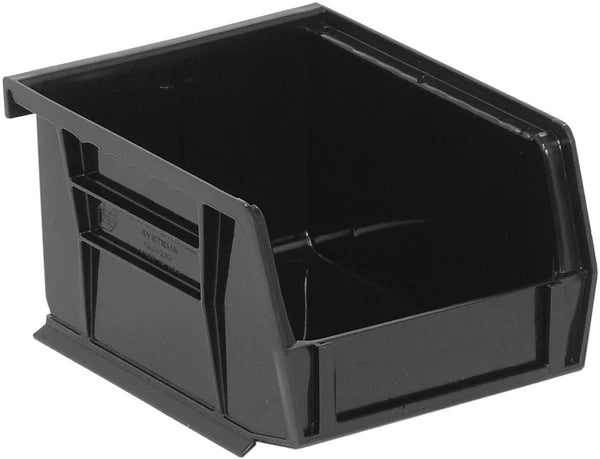 MT-RSR Stack + Hang Bins - 3.375in x 4.125in x 3in - Black - 24 Case QS-210BK-24